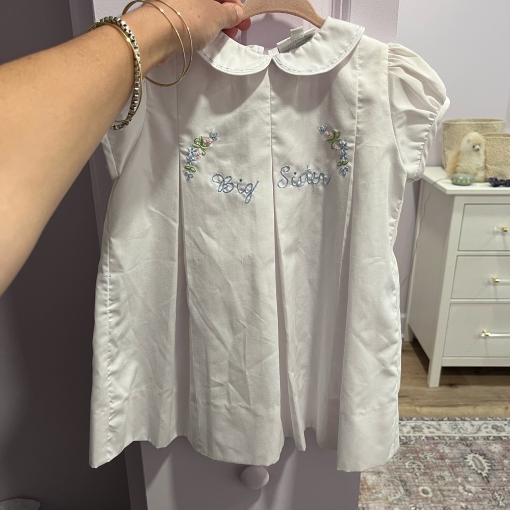 The Proper Peony Big Sister Dress, 2T, NWOT